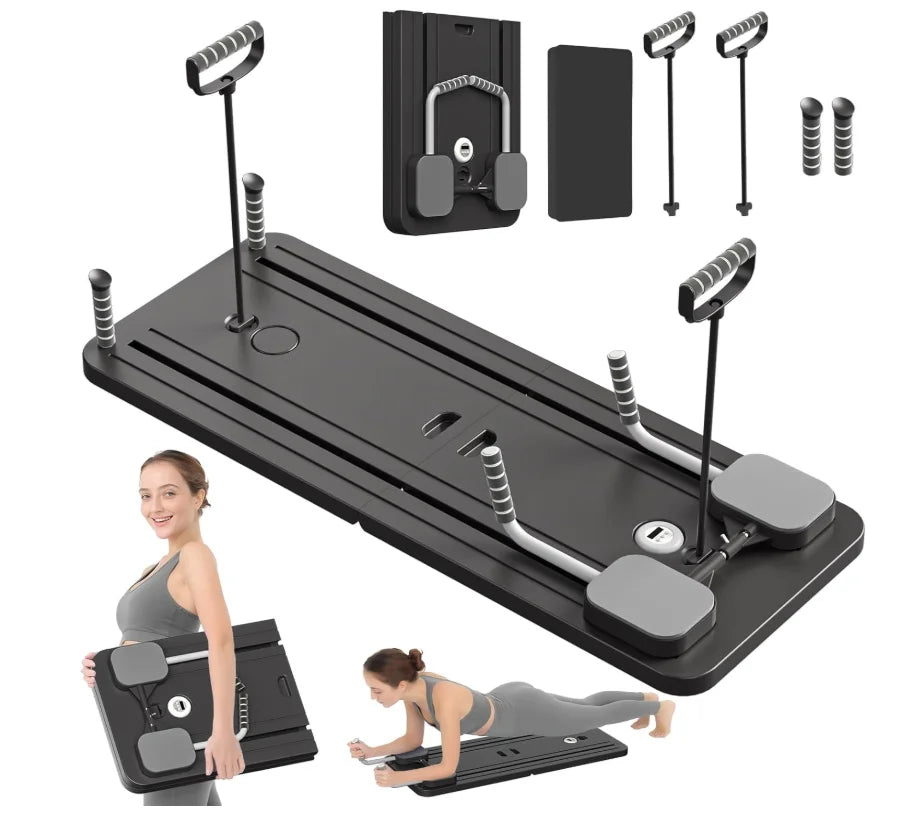 Adjustable Pilates Board, Home Workout | Ab & Push-up Workout Board- Yoga