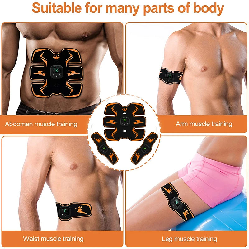 Smart EMS Wireless Muscle Stimulator Fitness Trainer Abdominal Training Electric Weight Loss