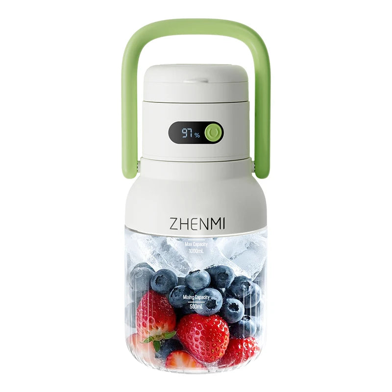 USB-C Rechargeable, Easy To Clean, Suitable For Juicing Fruits And Vegetable