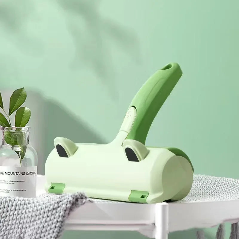 Cat Hair Removal Brush Large Pet Fluff Roller Portable Washable Cat Dog Lint Furniture Sofa