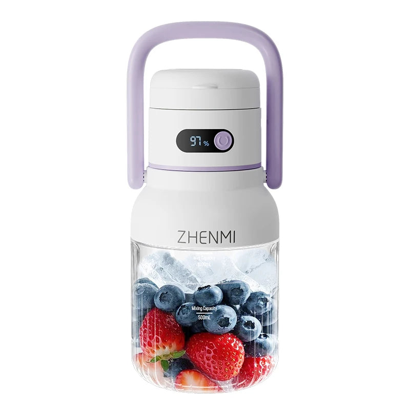 USB-C Rechargeable, Easy To Clean, Suitable For Juicing Fruits And Vegetable
