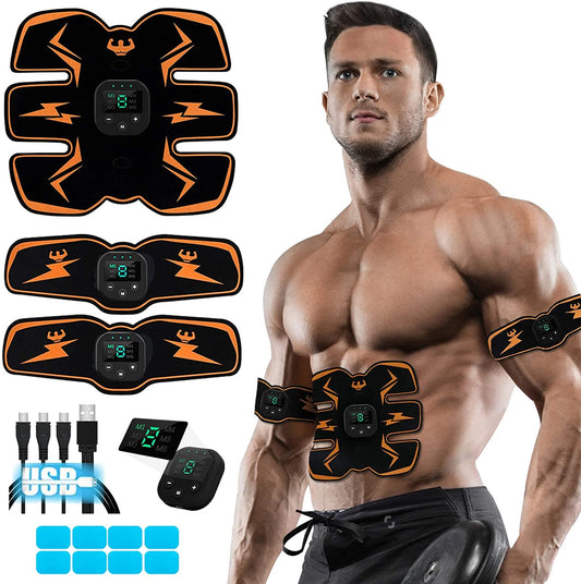 Smart EMS Wireless Muscle Stimulator Fitness Trainer Abdominal Training Electric Weight Loss